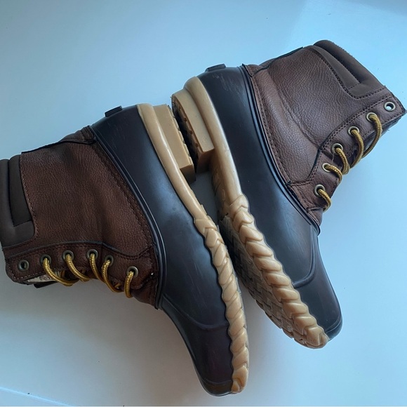 NAUTICA Womens Brown Channing Lace-up Warm Weather Boots Waterproof Size 9 - Picture 7 of 13